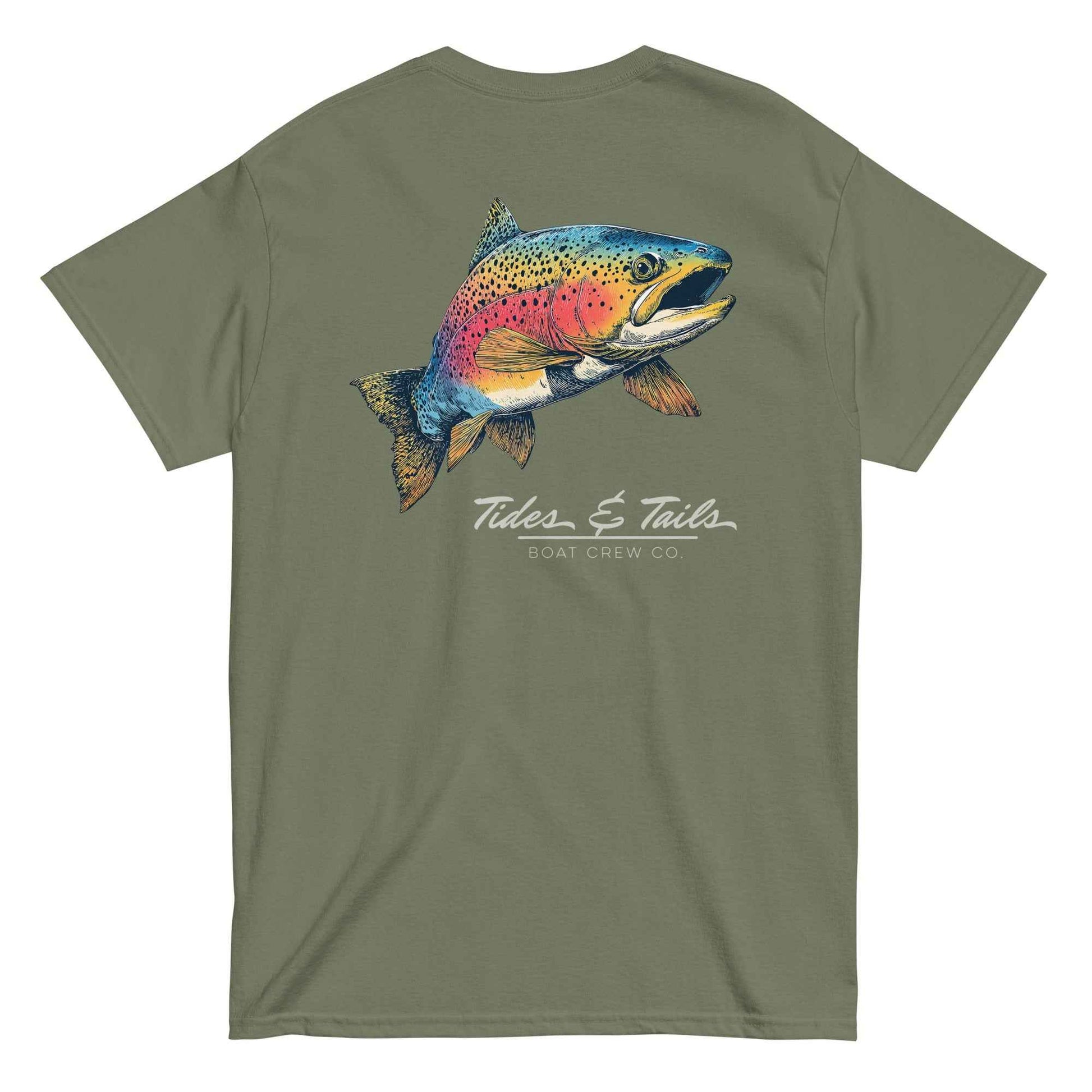Rainbow Trout Fishing Shirt | Tides & Tails by Boat Crew Co.