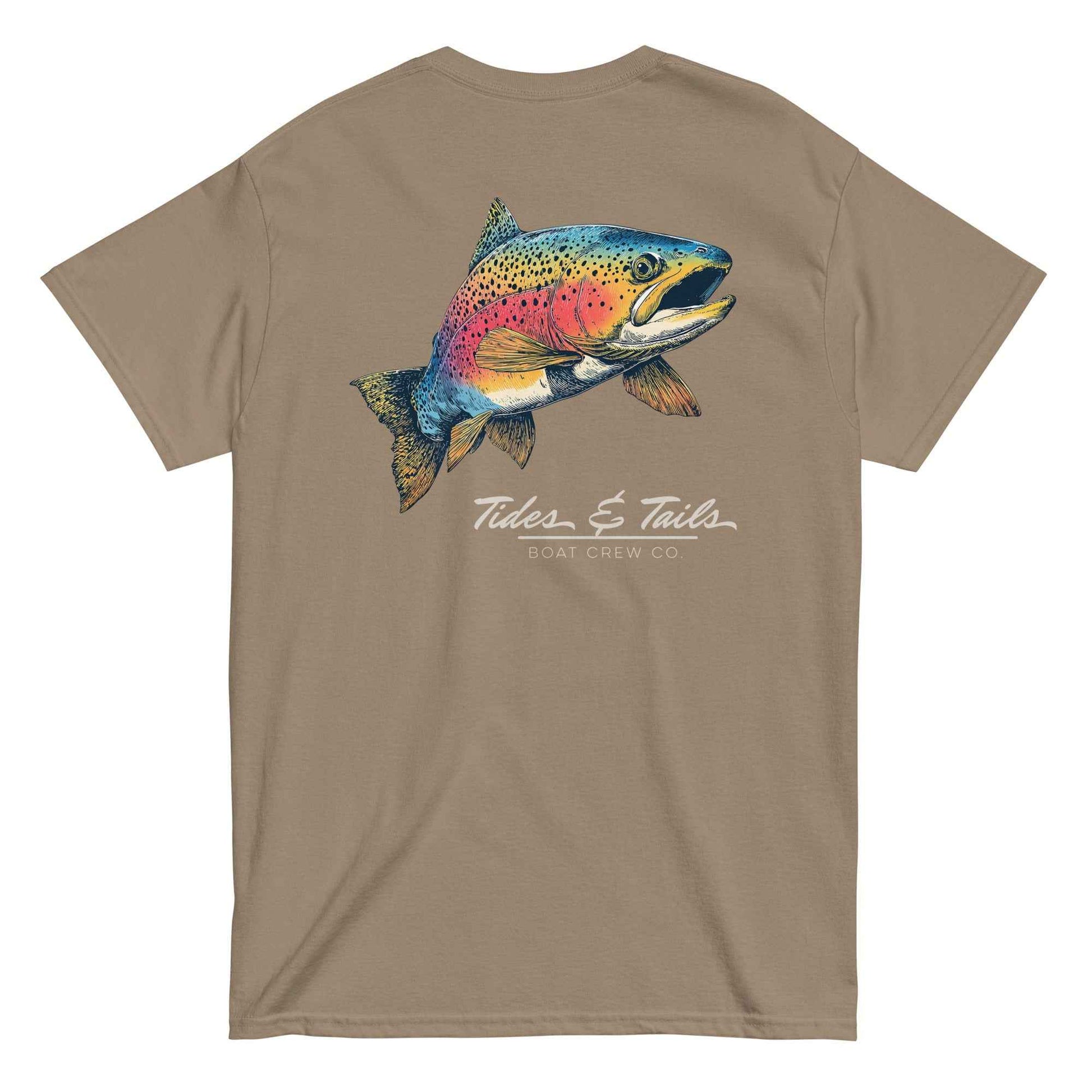 Rainbow Trout Fishing Shirt | Tides & Tails by Boat Crew Co.