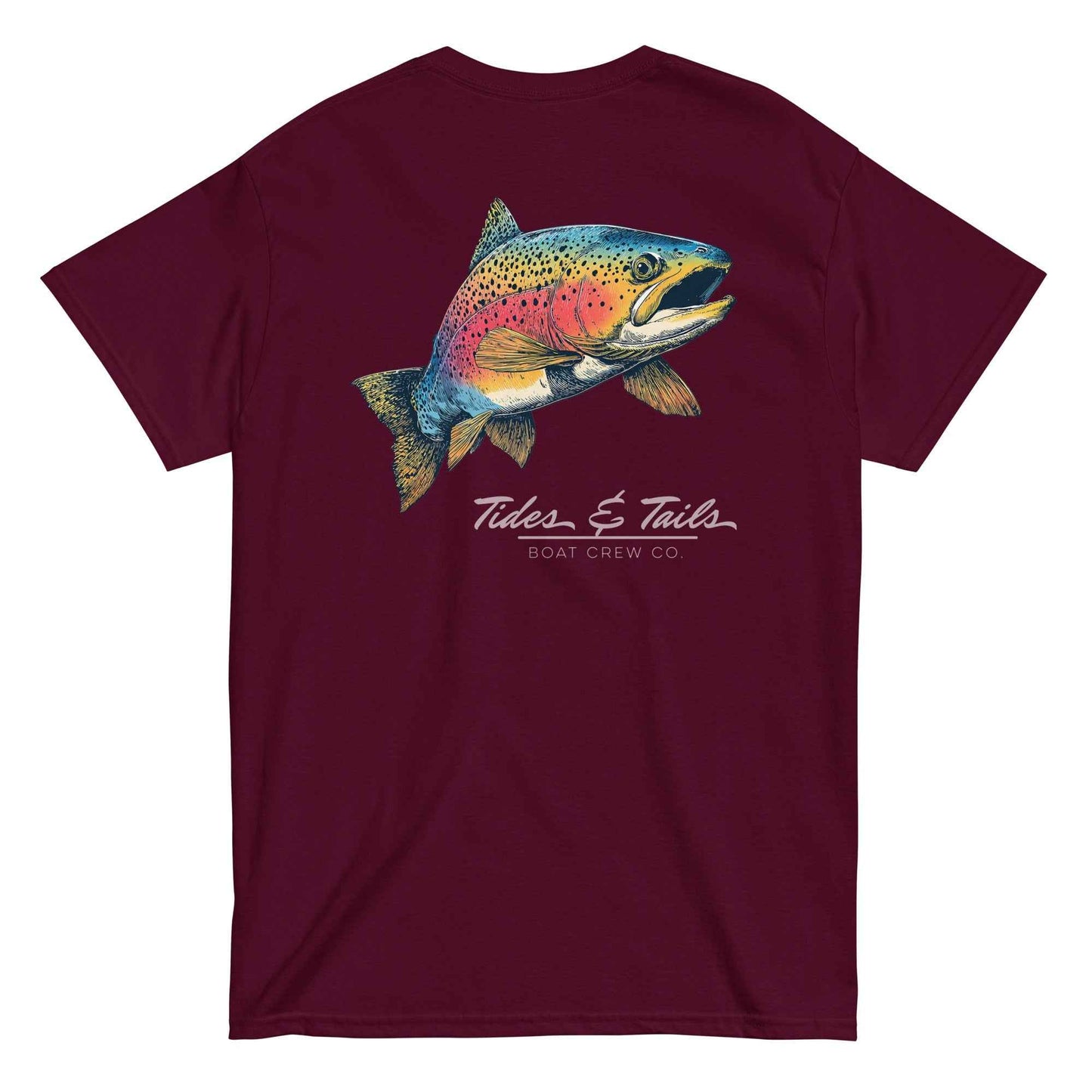 Rainbow Trout Fishing Shirt | Tides & Tails by Boat Crew Co.