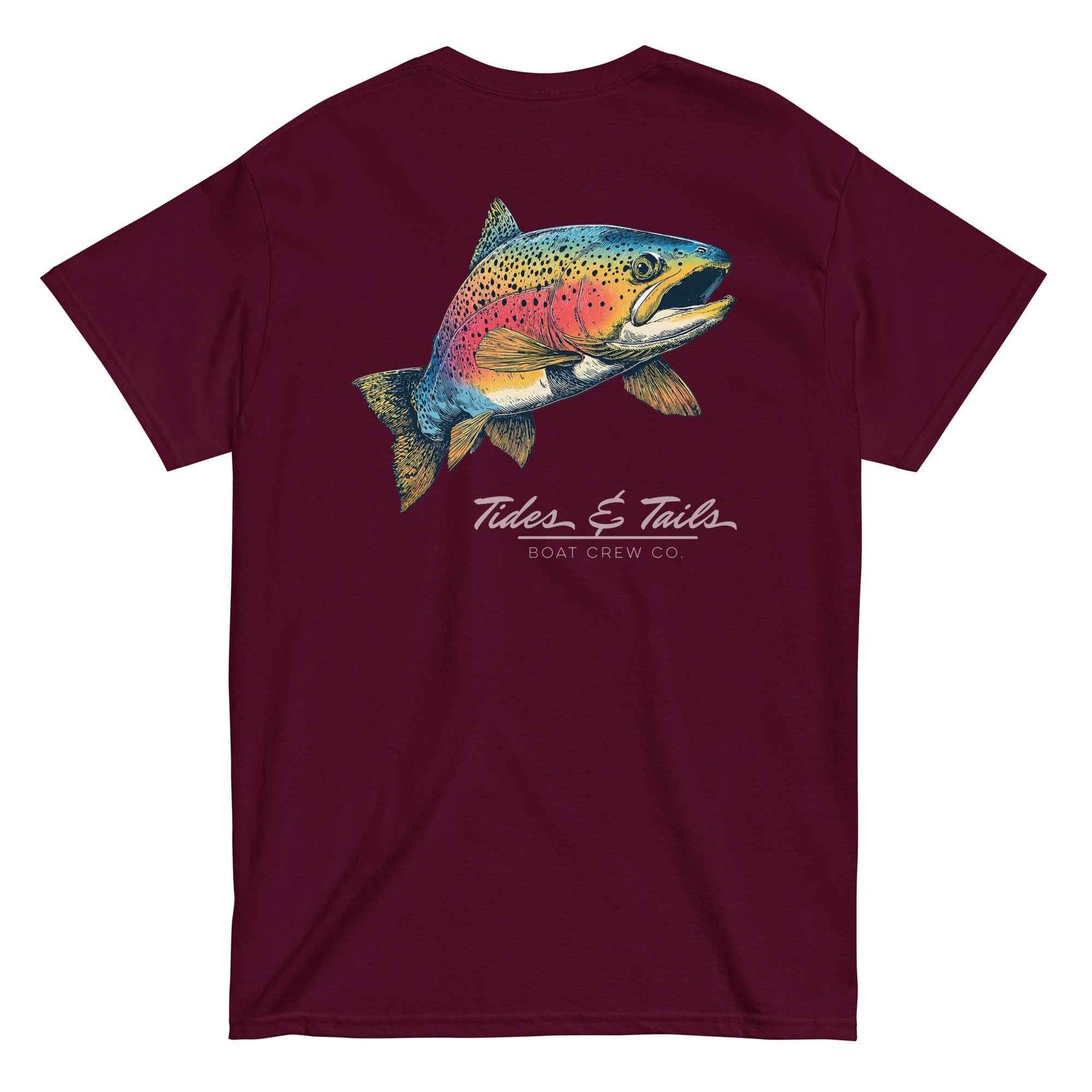 Rainbow Trout Fishing Shirt | Tides & Tails by Boat Crew Co.