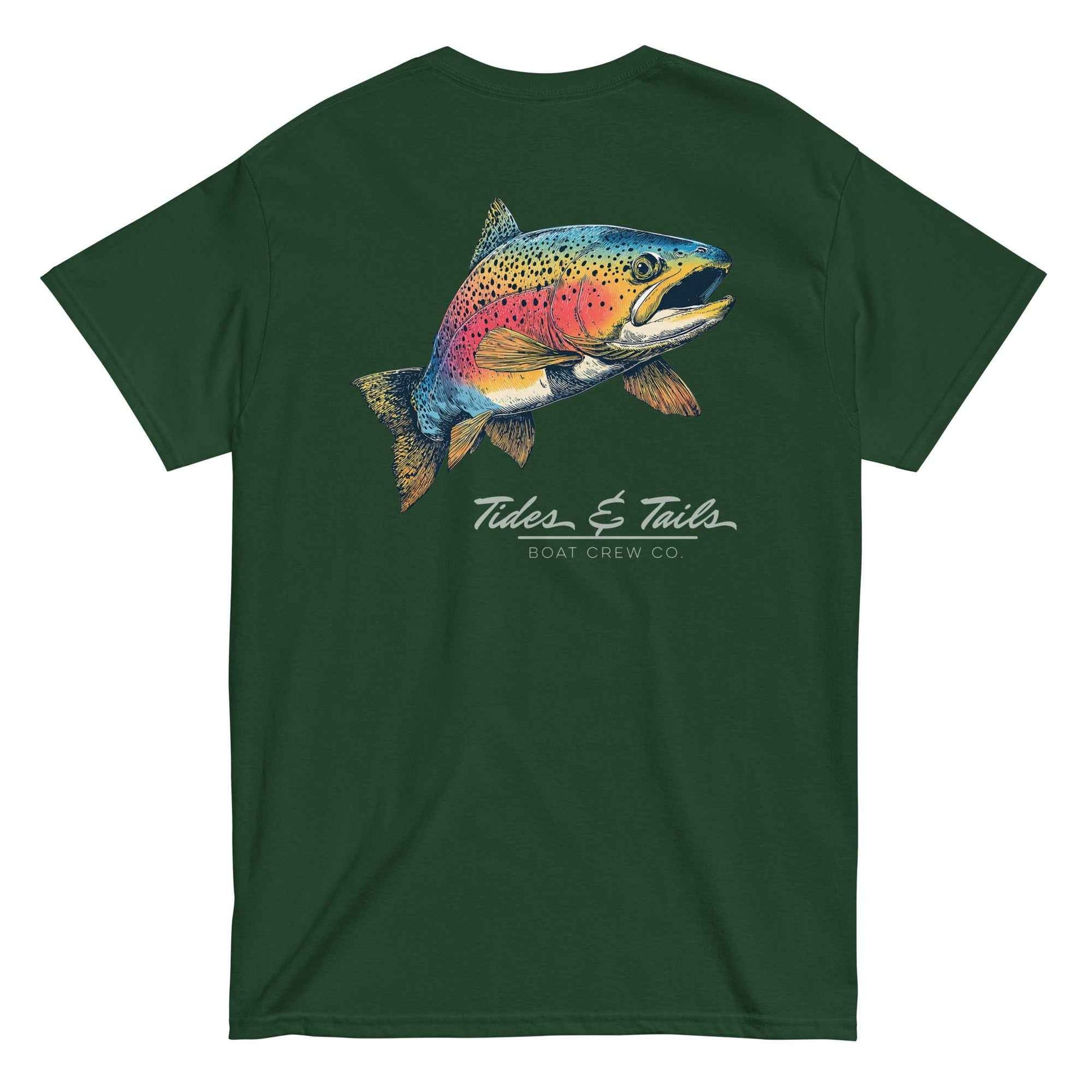 Rainbow Trout Fishing Shirt | Tides & Tails by Boat Crew Co.