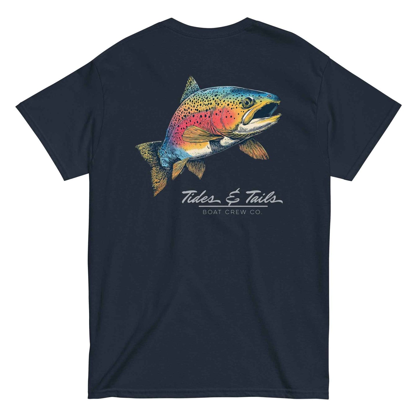 Rainbow Trout Fishing Shirt | Tides & Tails by Boat Crew Co.