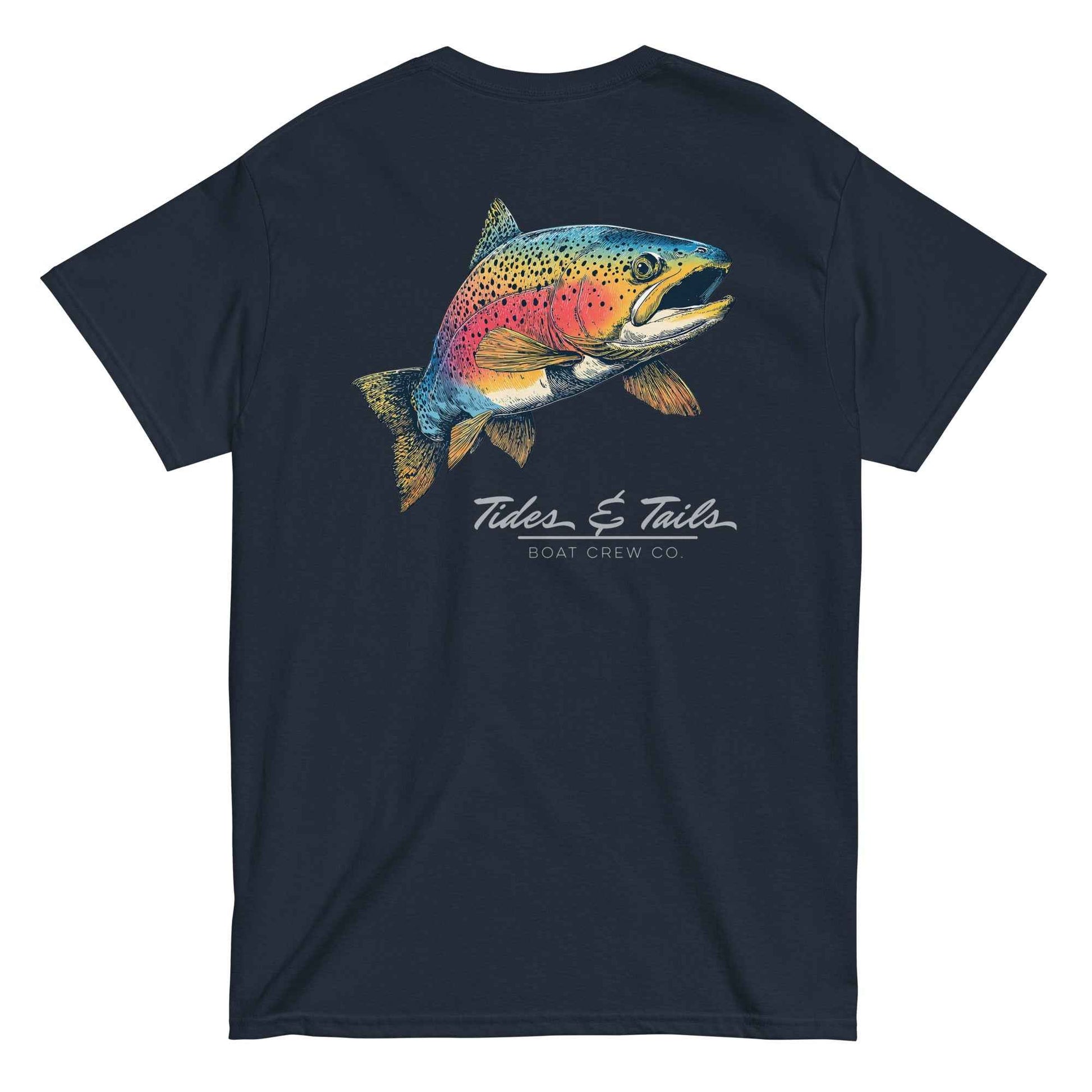 Rainbow Trout Fishing Shirt | Tides & Tails by Boat Crew Co.