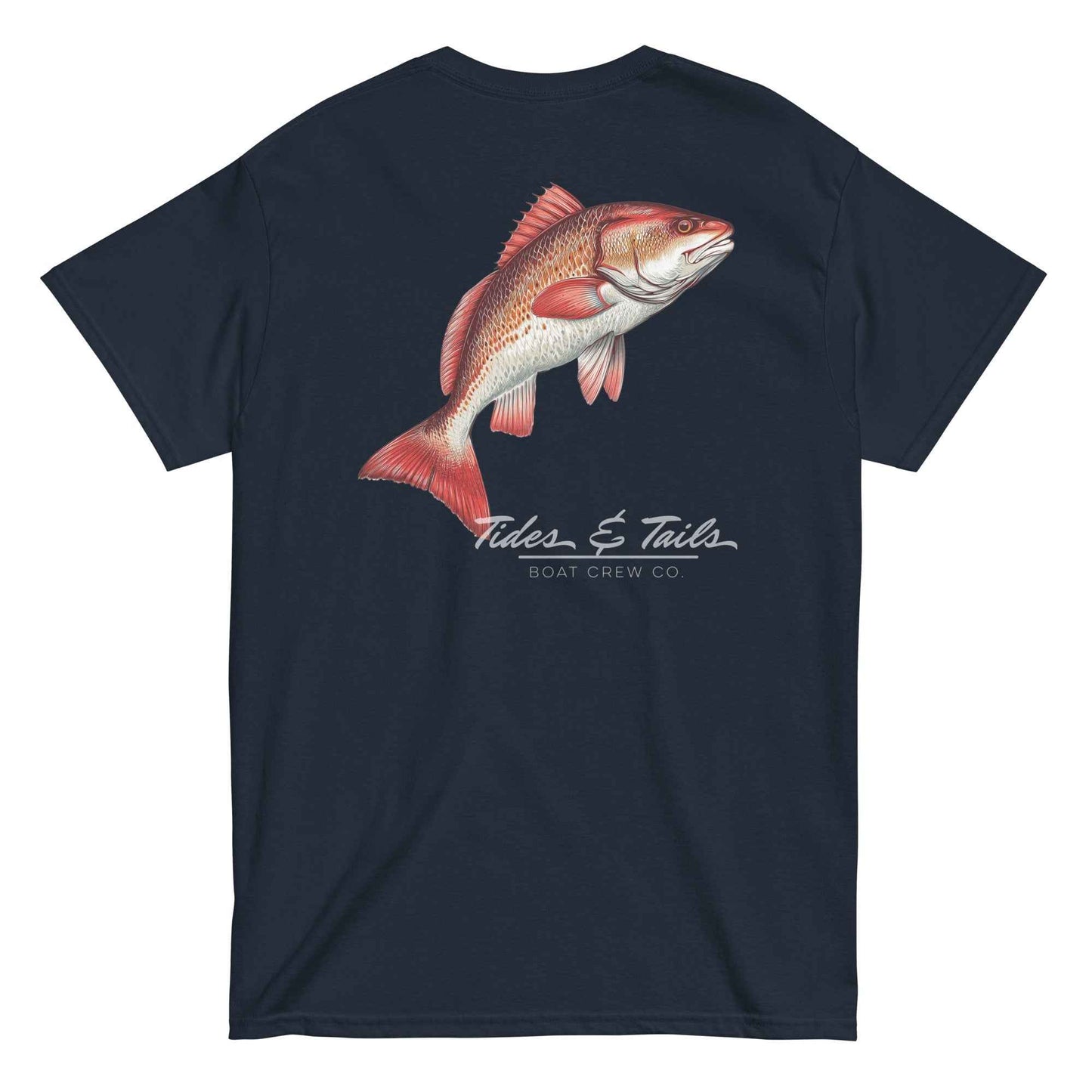 Red Drum Fishing Shirt | Tides & Tails by Boat Crew Co.