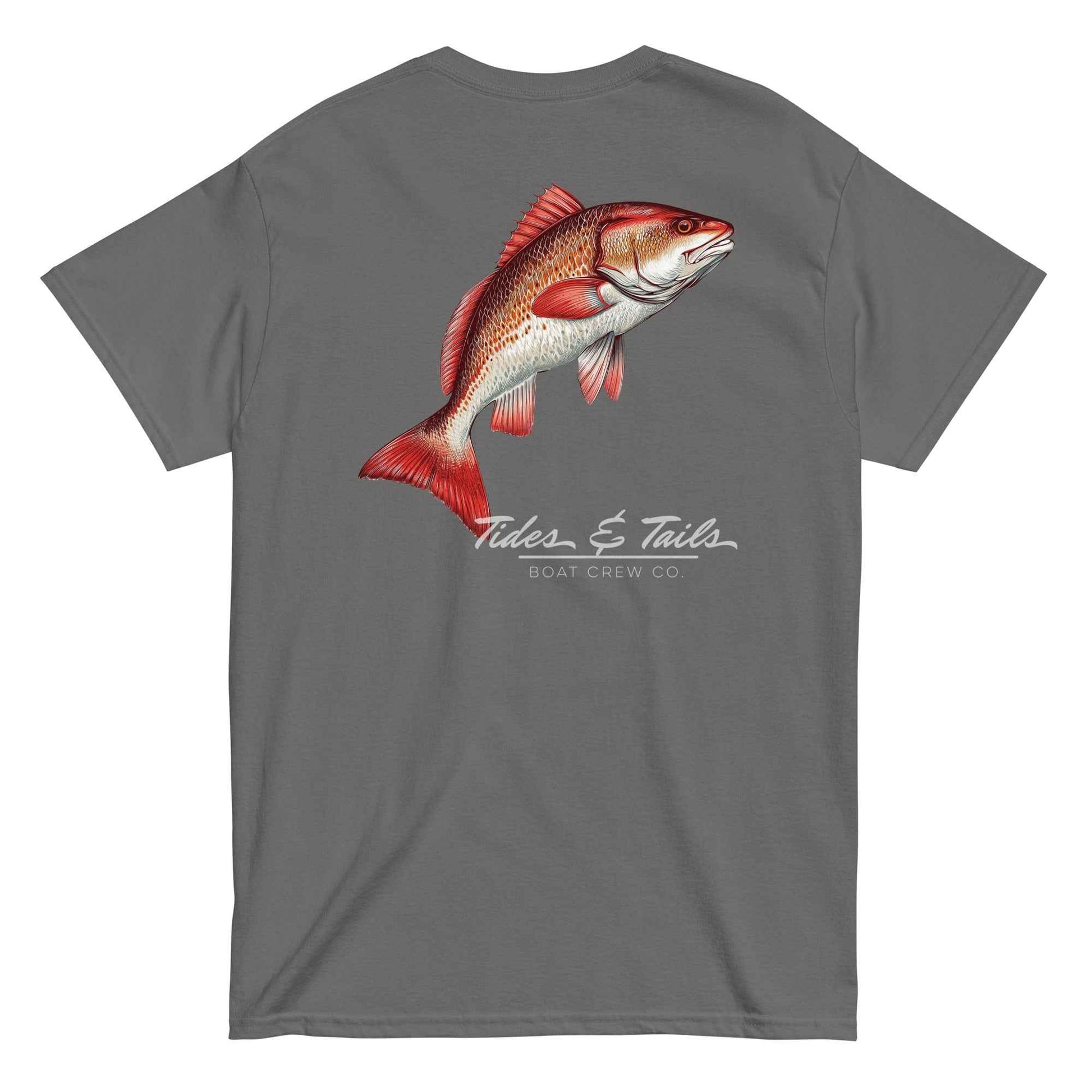 Red Drum Fishing Shirt | Tides & Tails by Boat Crew Co.