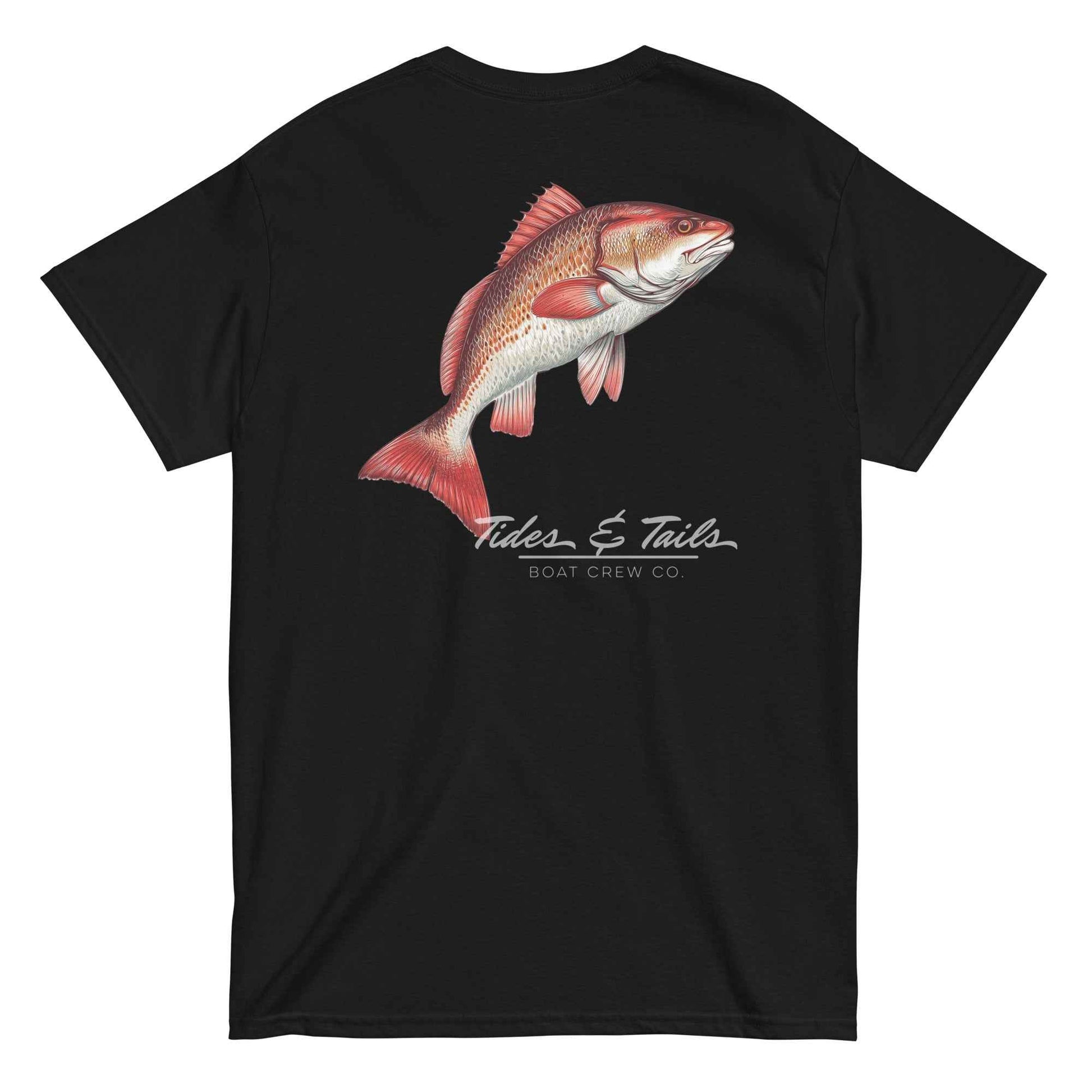 Red Drum Fishing Shirt | Tides & Tails by Boat Crew Co.