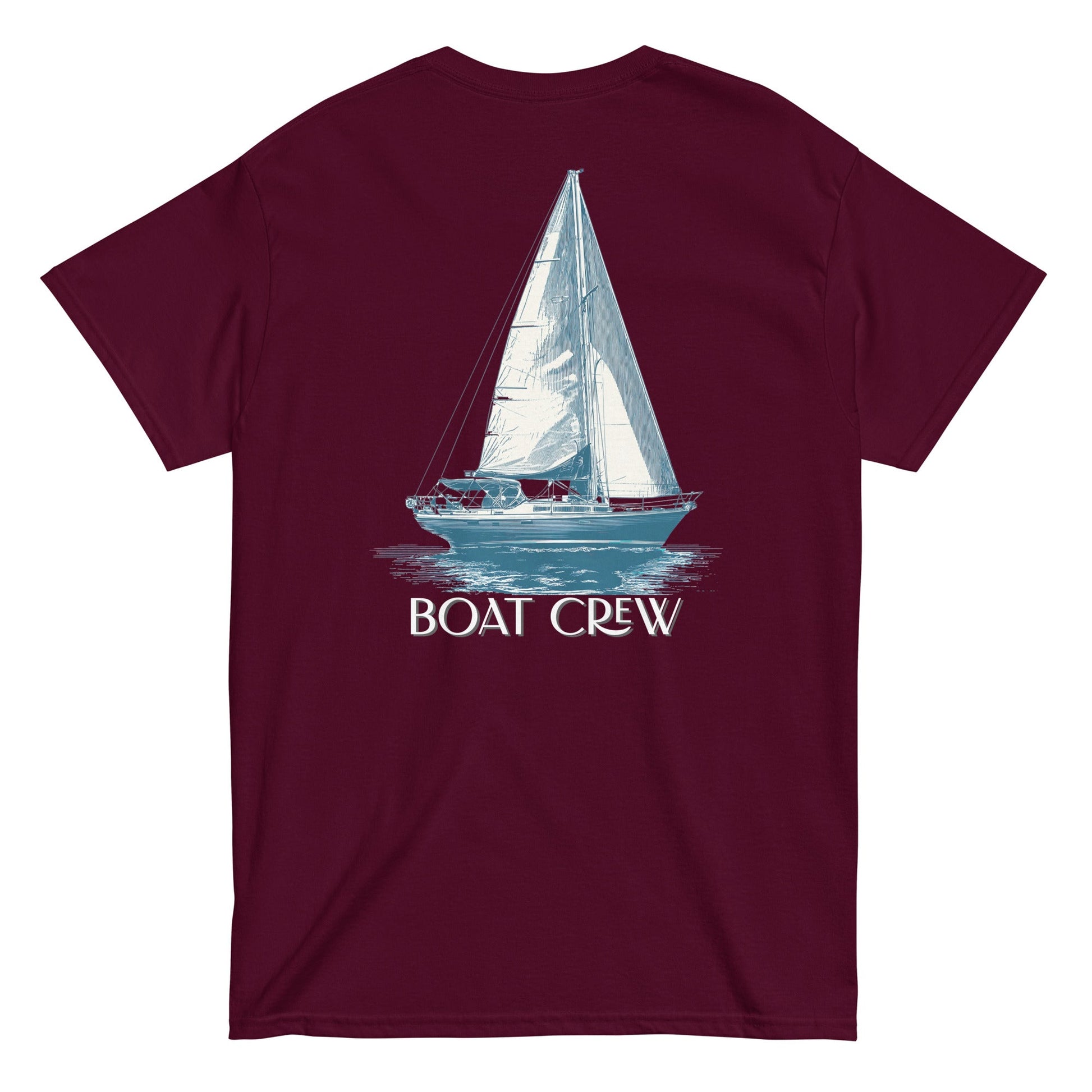 Boat Crew Co. Sailboat shirt – Fleet Collection nautical tee