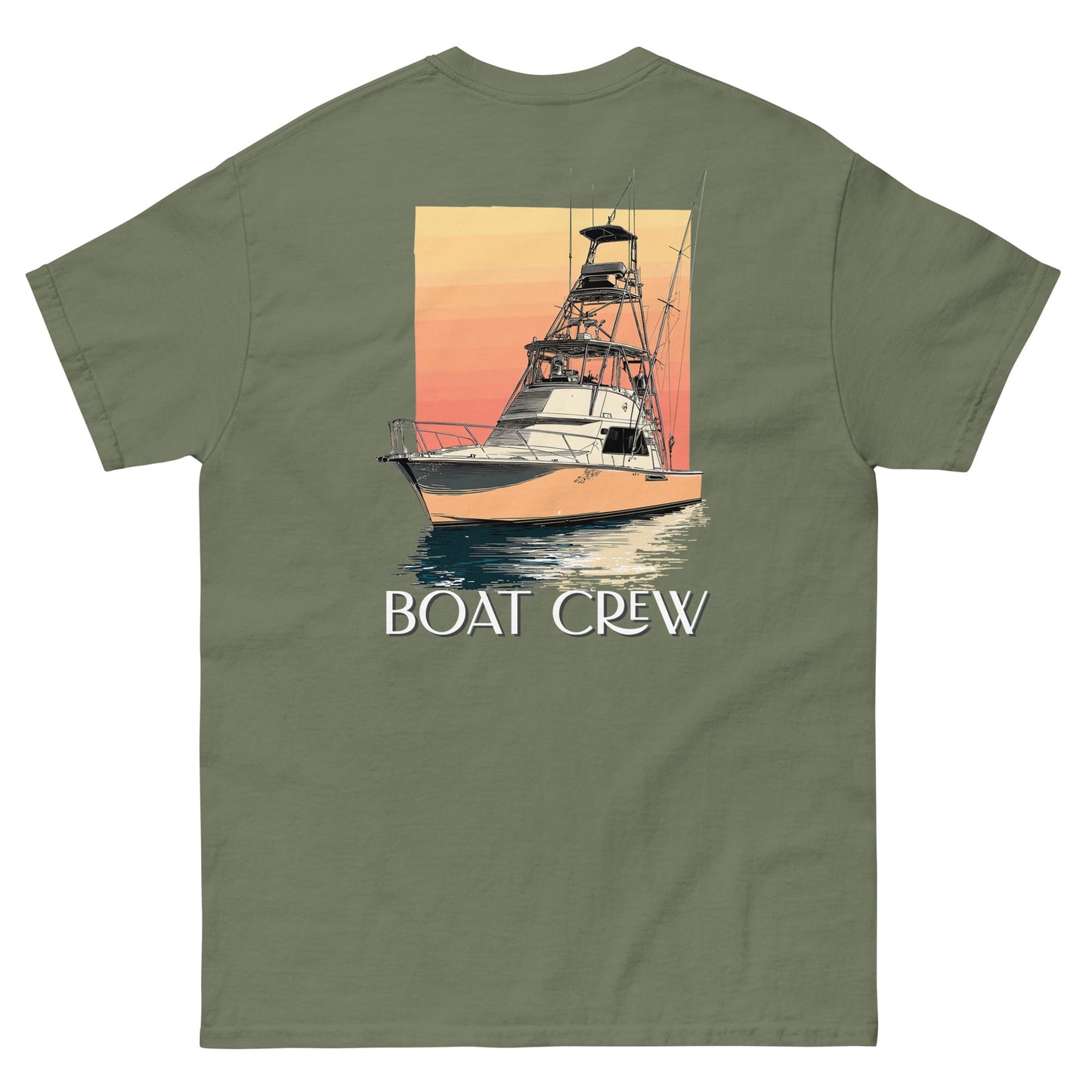 Boat Crew Co. Sport Fisher shirt – Fleet Collection nautical tee