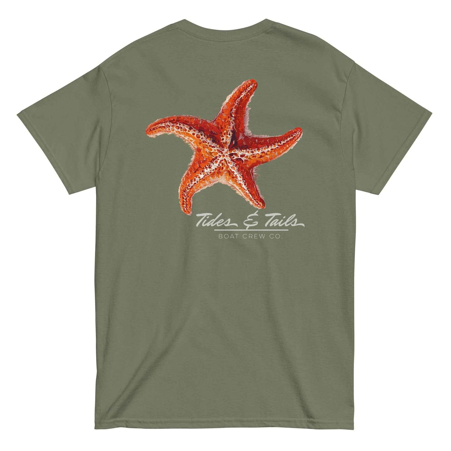 Starfish Shirt | Tides & Tails Ocean Apparel by Boat Crew Co.