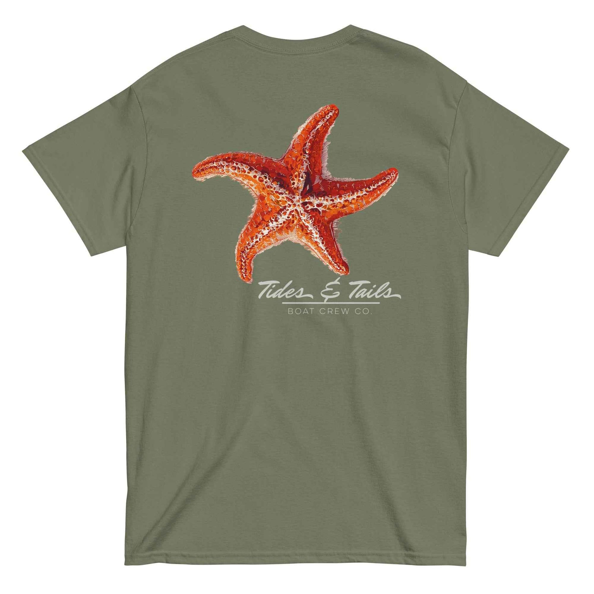 Starfish Shirt | Tides & Tails Ocean Apparel by Boat Crew Co.