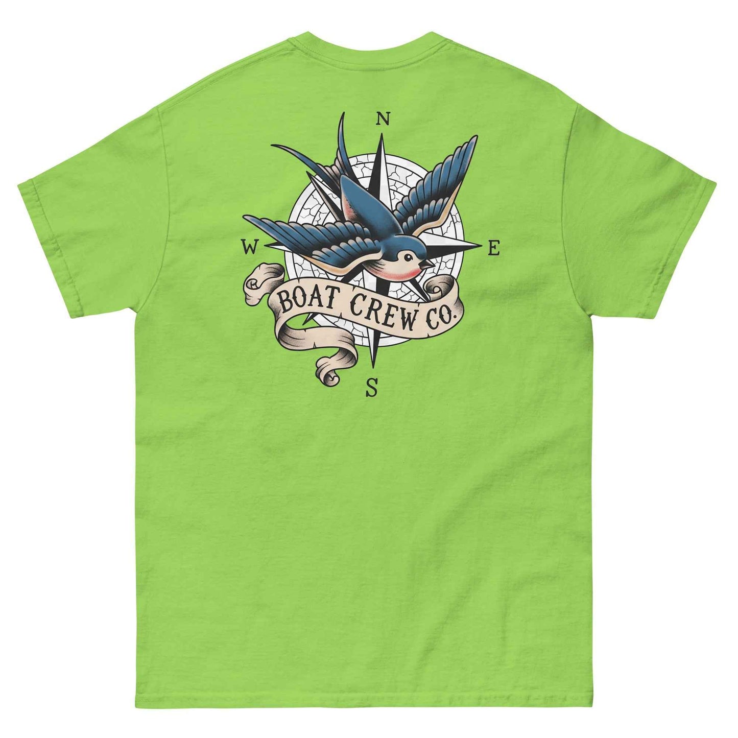 Boat Crew Swallow Logo Shirt | Nautical Heritage Tee by Boat Crew Co.