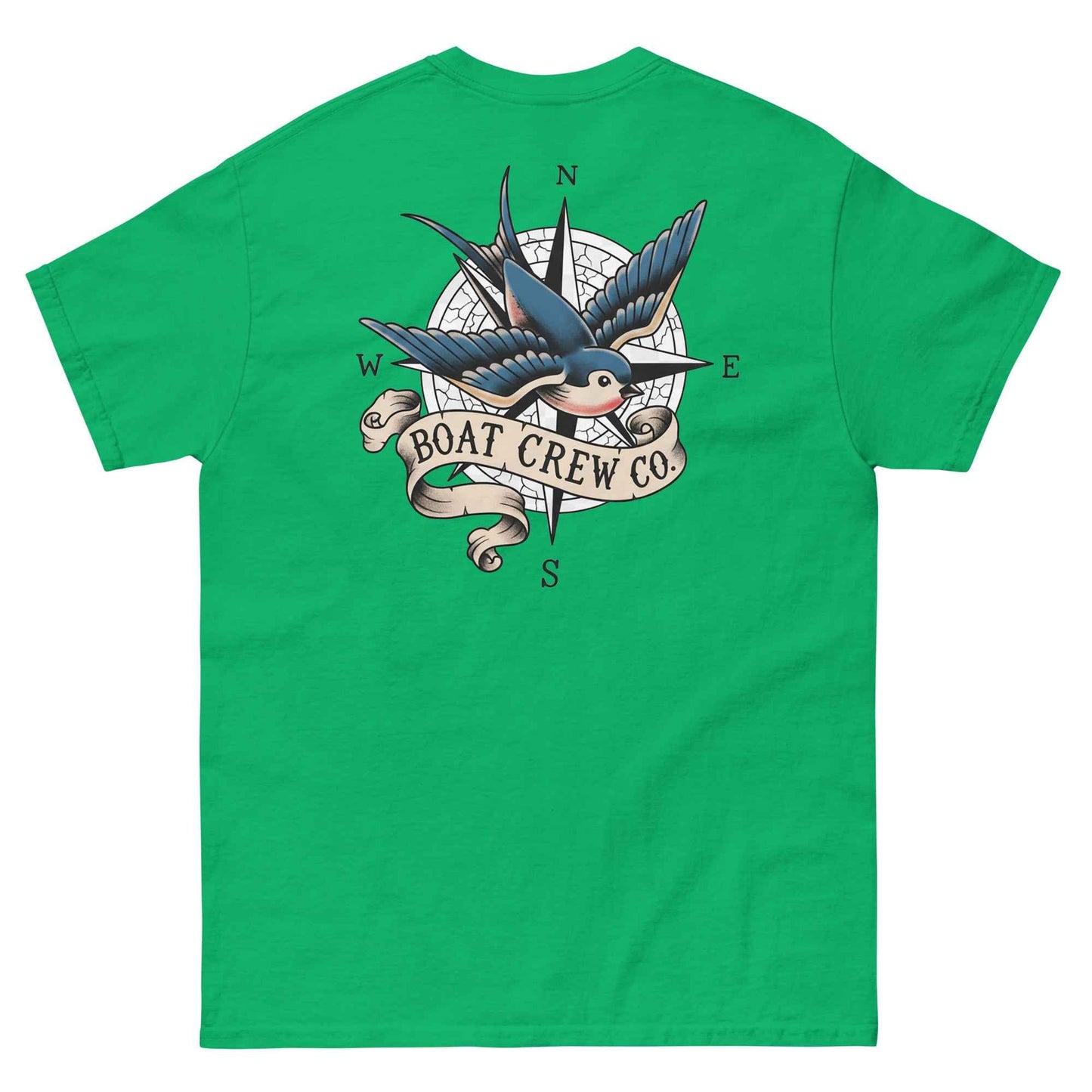 Boat Crew Swallow Logo Shirt | Nautical Heritage Tee by Boat Crew Co.