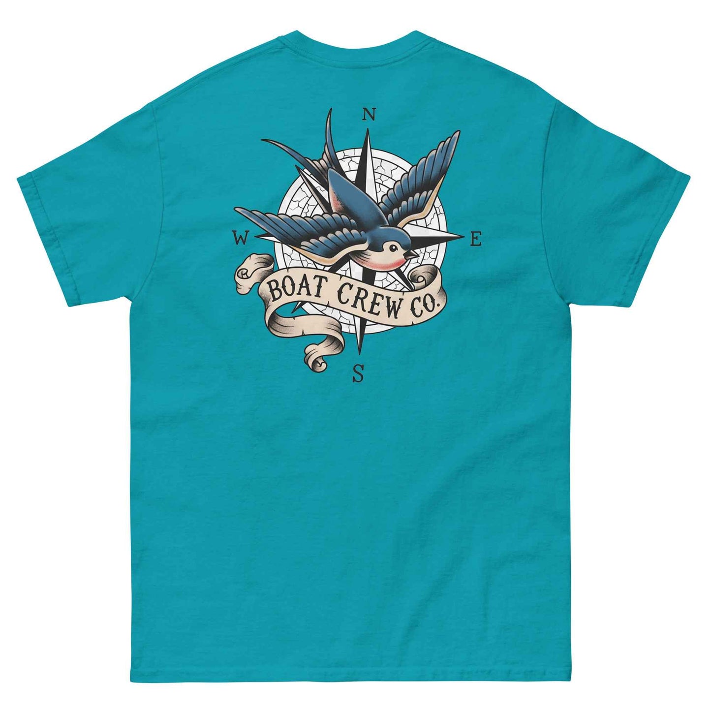 Boat Crew Swallow Logo Shirt | Nautical Heritage Tee by Boat Crew Co.