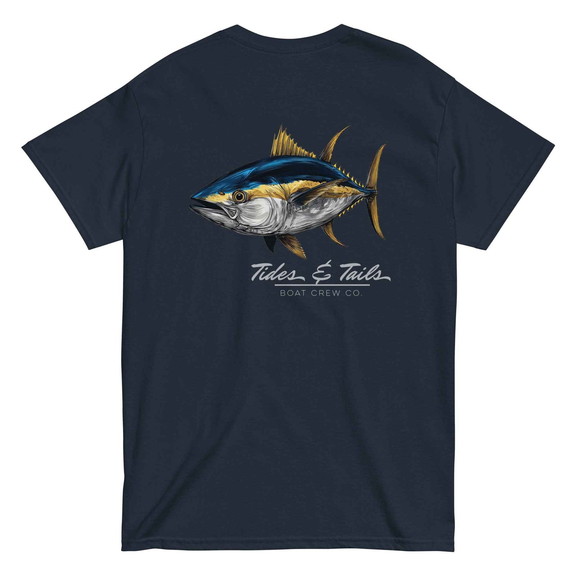 Yellowfin Tuna Fishing Shirt | Tides & Tails by Boat Crew Co.
