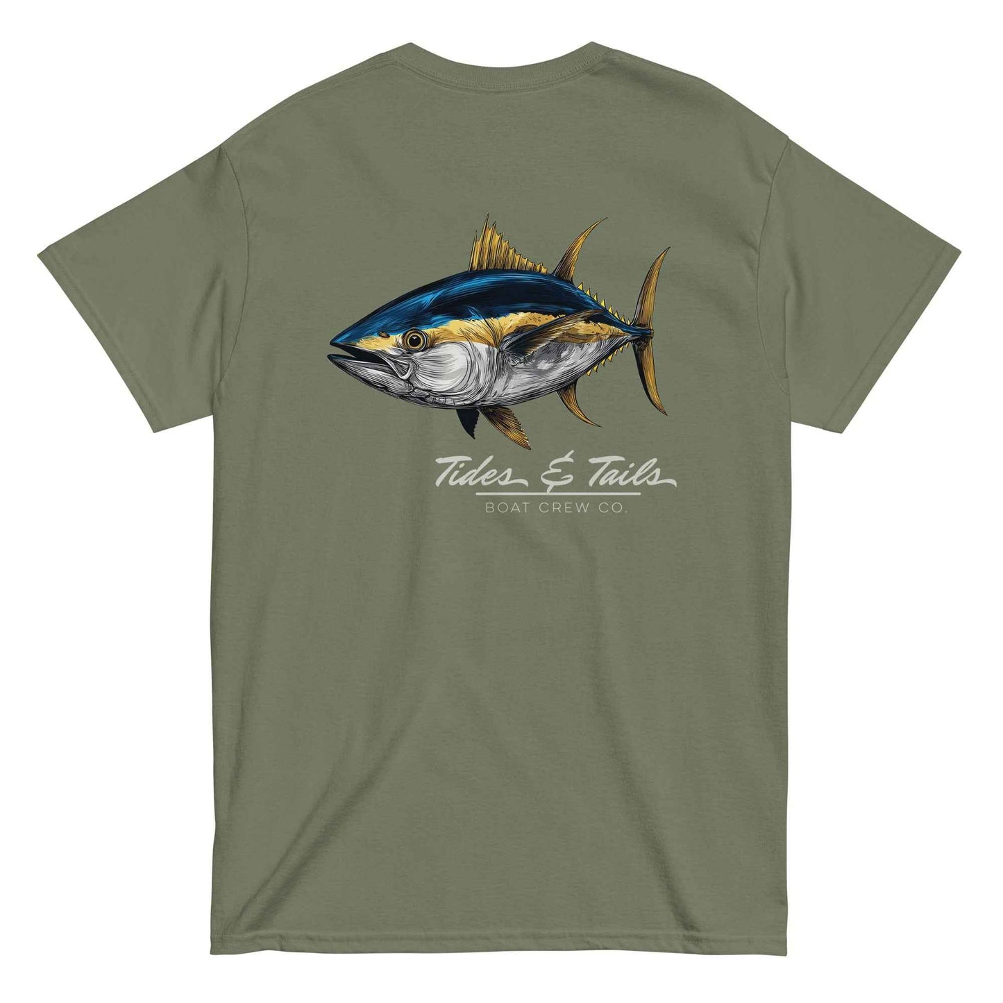 Yellowfin Tuna Fishing Shirt | Tides & Tails by Boat Crew Co.