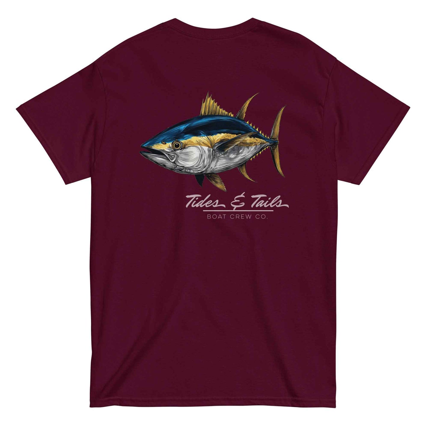 Yellowfin Tuna Fishing Shirt | Tides & Tails by Boat Crew Co.