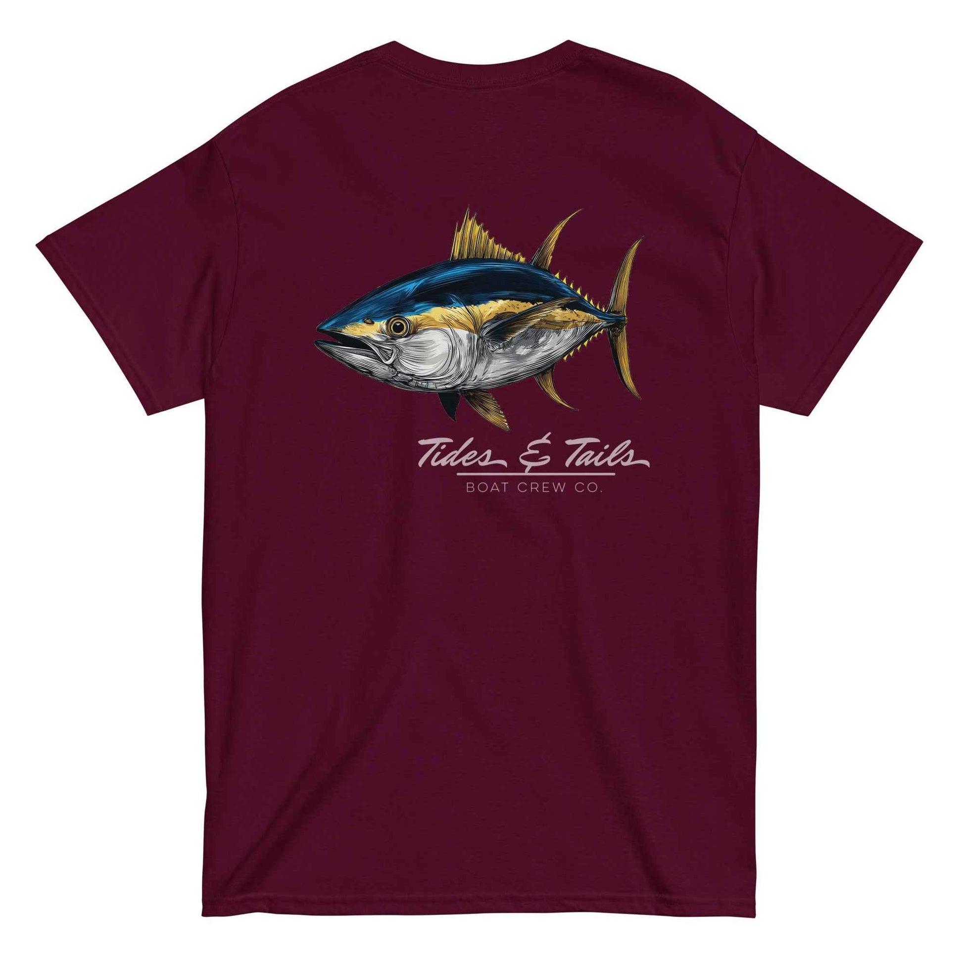 Yellowfin Tuna Fishing Shirt | Tides & Tails by Boat Crew Co.