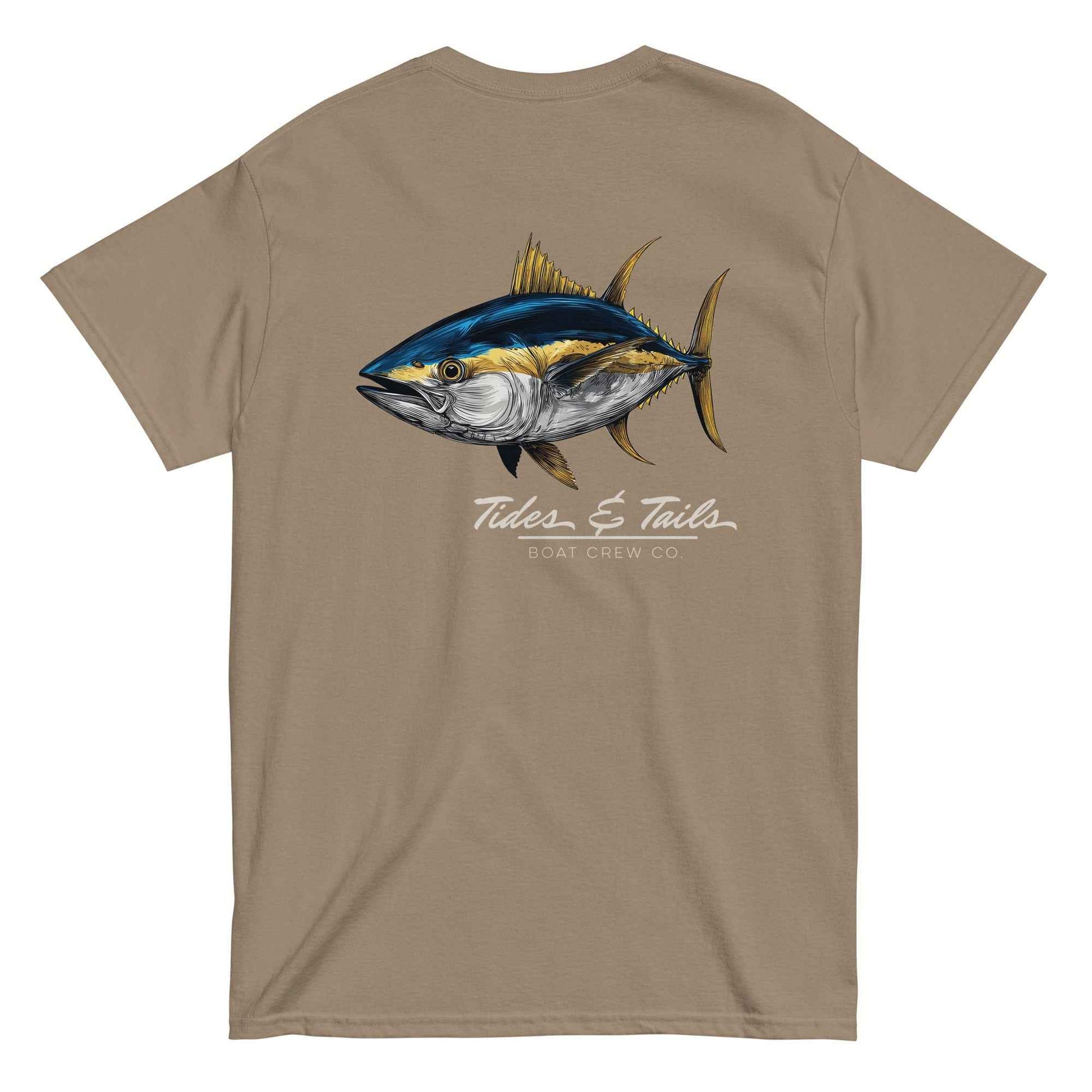 Yellowfin Tuna Fishing Shirt | Tides & Tails by Boat Crew Co.