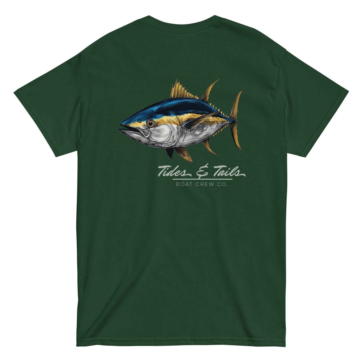Yellowfin Tuna Fishing Shirt | Tides & Tails by Boat Crew Co.