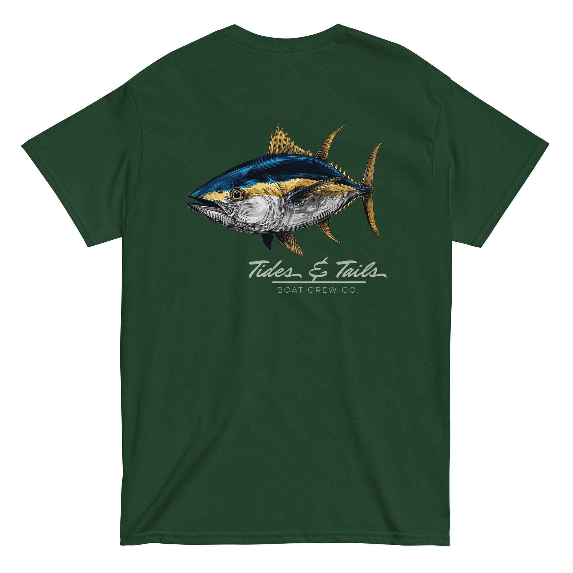 Yellowfin Tuna Fishing Shirt | Tides & Tails by Boat Crew Co.