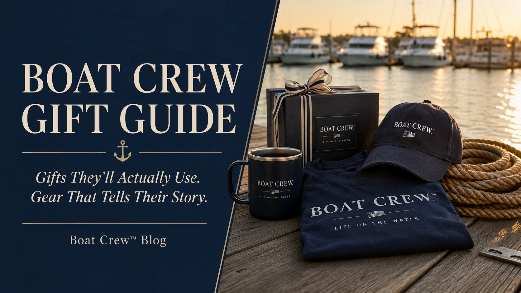 Boat Crew Gift Guide: Gifts They’ll Actually Use