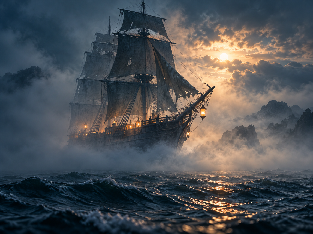 Ghost Ships, Bad Omens & Sailor Superstitions That Refuse to Die