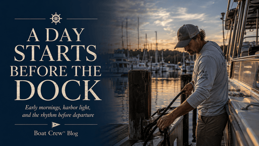 A Day Starts Before the Dock - Boat Crew™