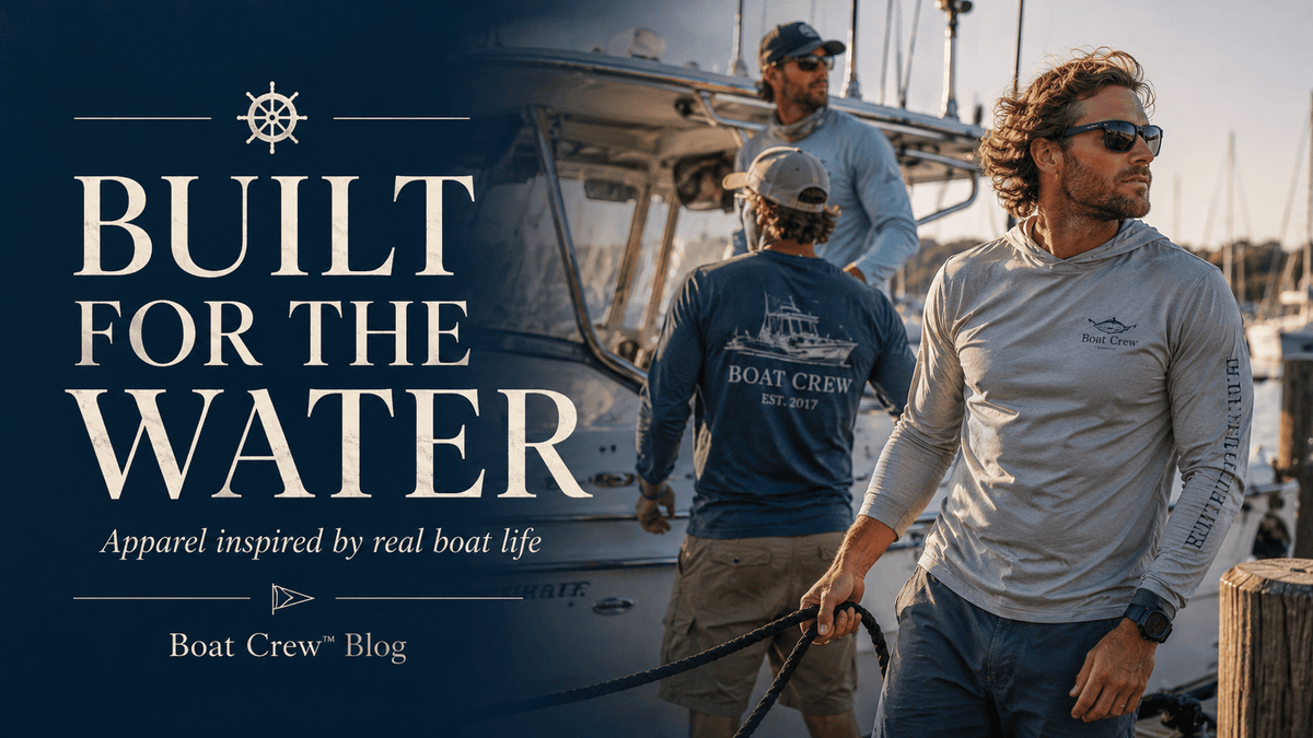 Built for the Water - Boat Crew™