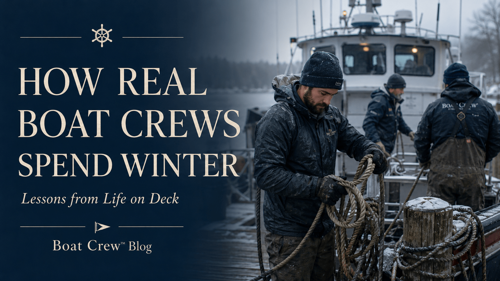 How Real Boat Crews Spend Winter — Lessons from Life on Deck - Boat Crew™