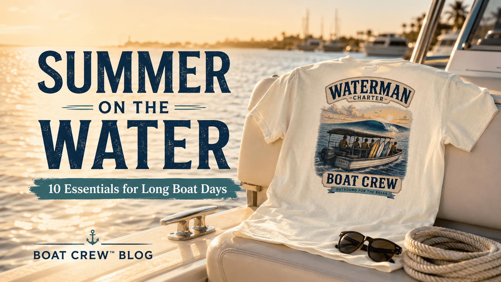 Summer on the Water: 10 Essentials for Long Boat Days - Boat Crew™