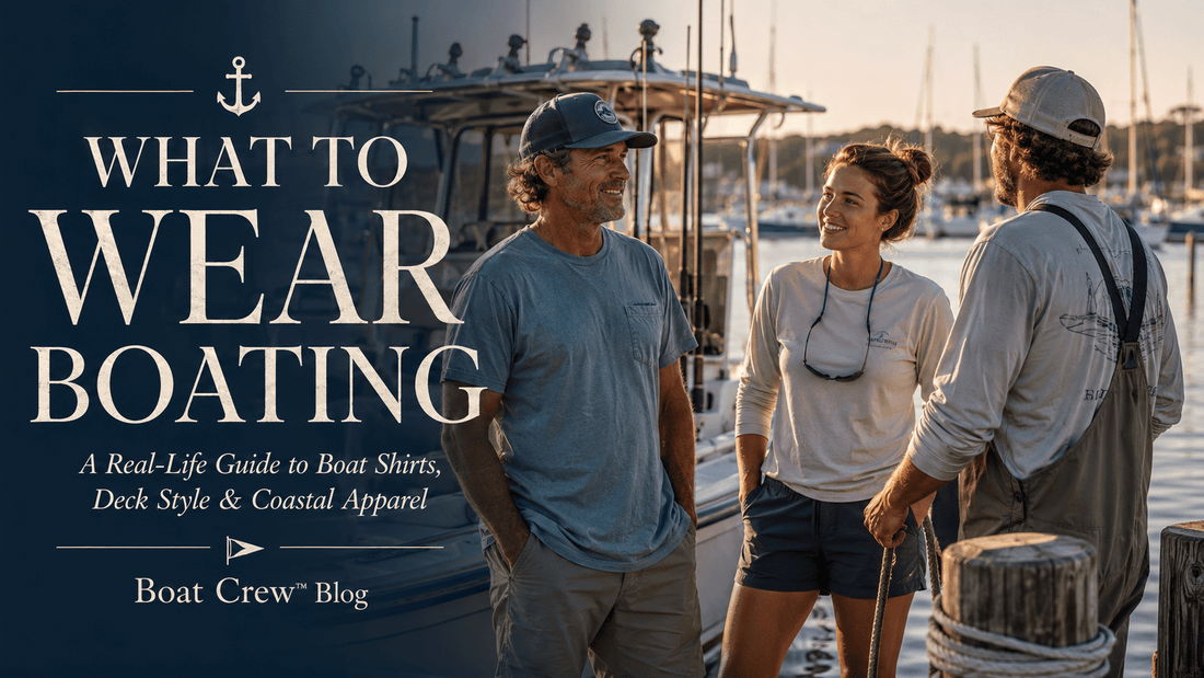 What to Wear Boating: A Real-Life Guide to Boat Shirts, Deck Style & Coastal Apparel - Boat Crew™