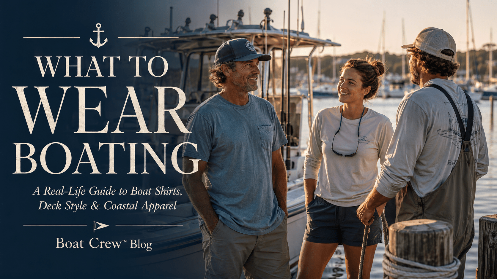 What to Wear Boating: A Real-Life Guide to Boat Shirts, Deck Style & Coastal Apparel - Boat Crew™
