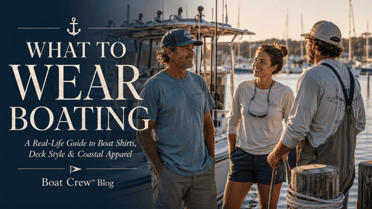 What to Wear Boating: A Real-Life Guide to Boat Shirts, Deck Style & Coastal Apparel - Boat Crew™