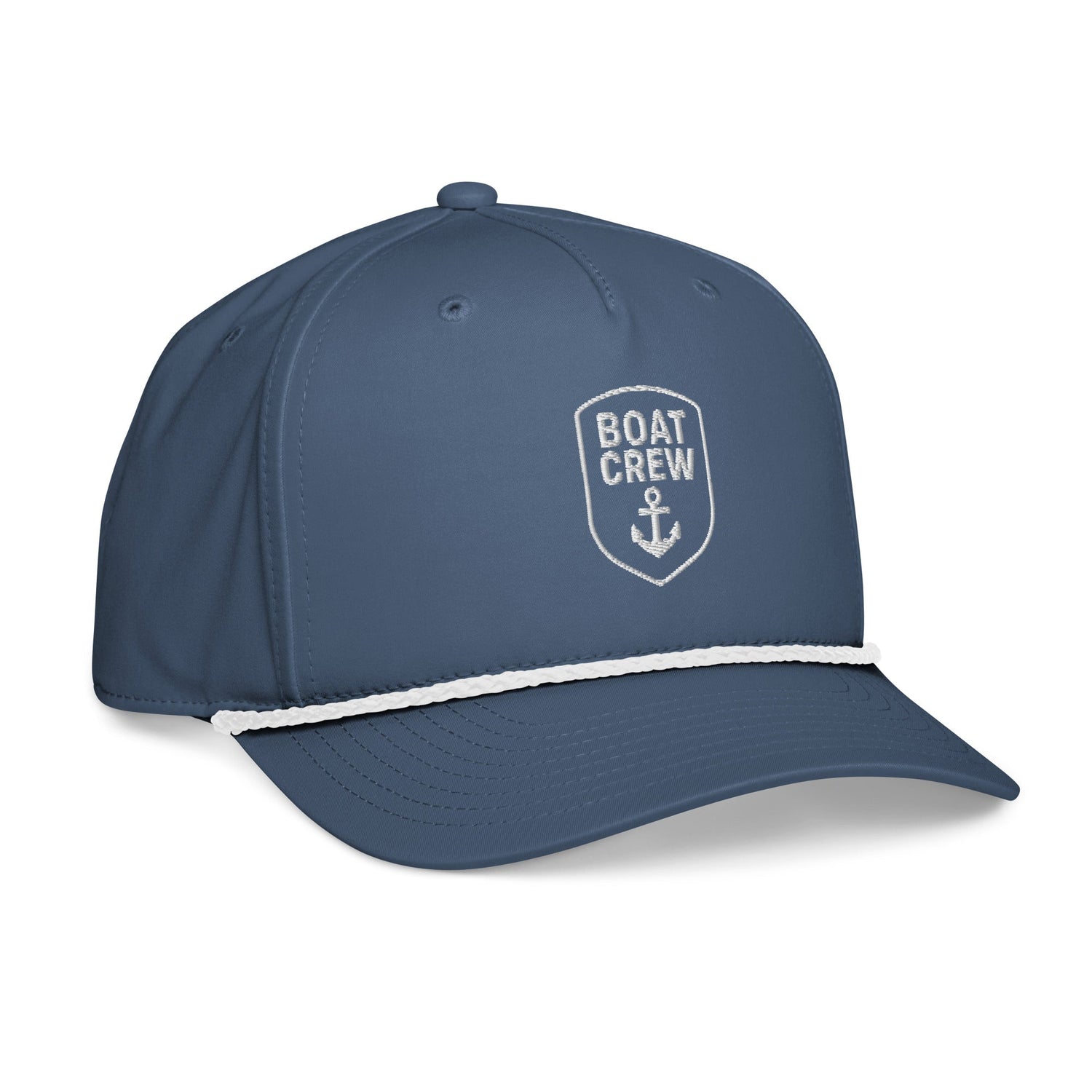 Boat Crew Co. Hats collection – nautical rope caps, trucker hats, and coastal lifestyle headwear