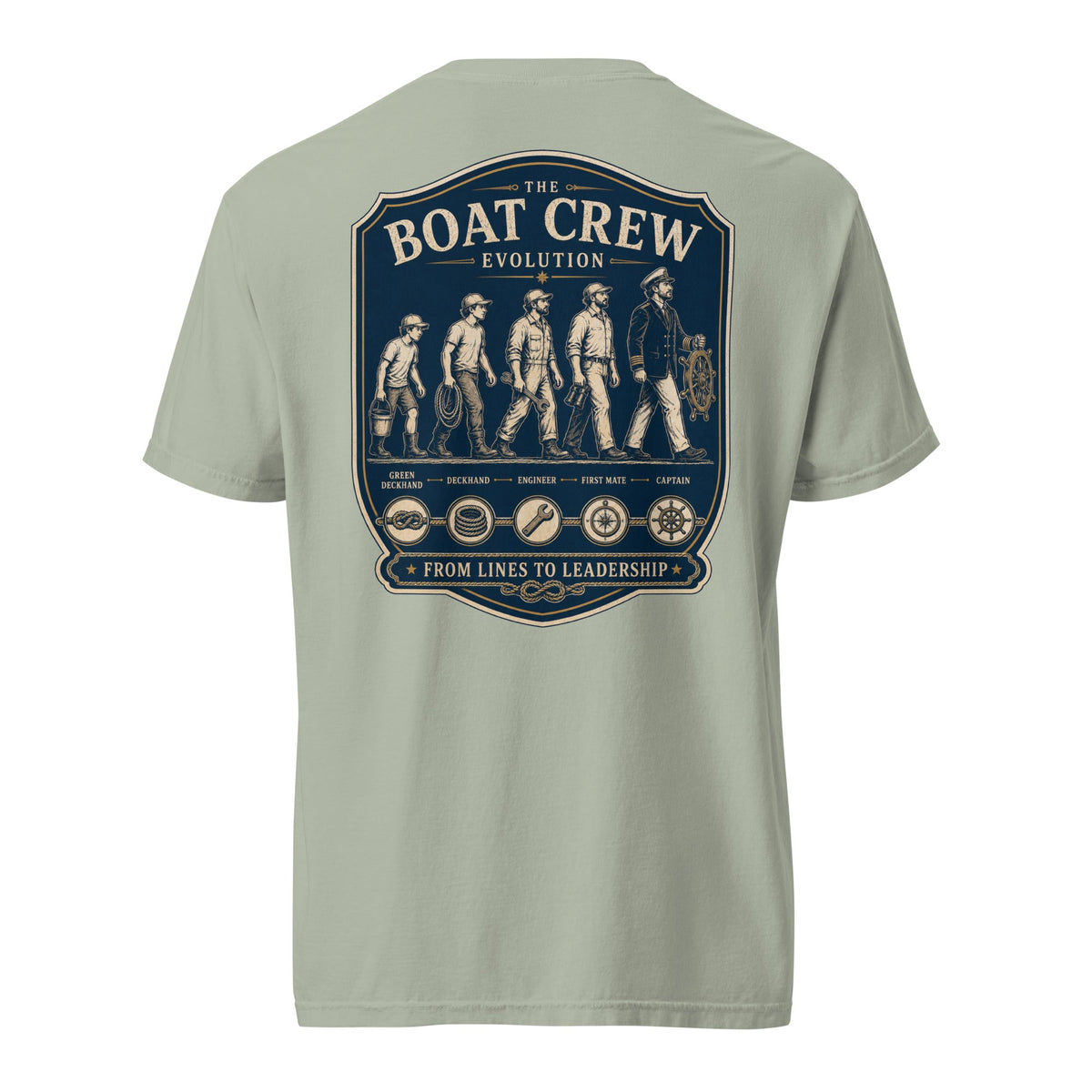 Boat Crew Evolution Nautical Tee | Crew Culture