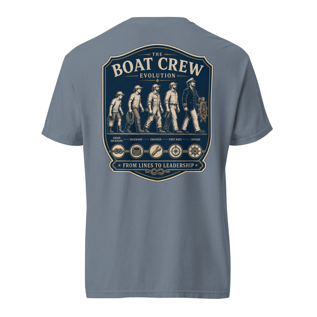 Boat Crew Evolution Nautical Tee | Crew Culture