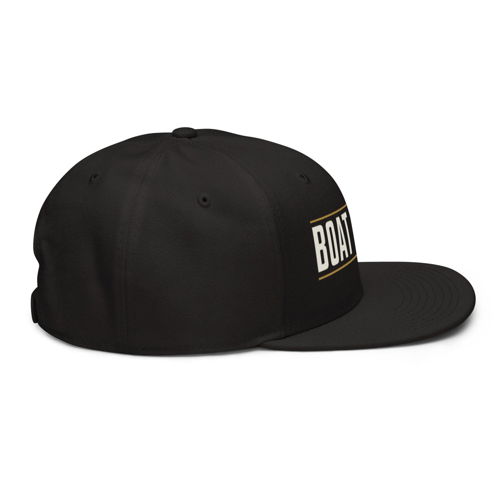 Boat Crew Wordmark Snapback Hat
