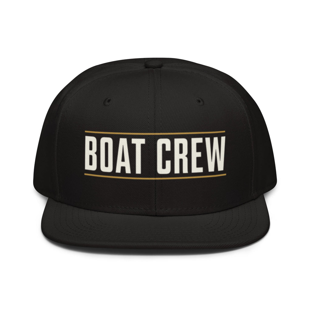 Boat Crew Wordmark Snapback Hat