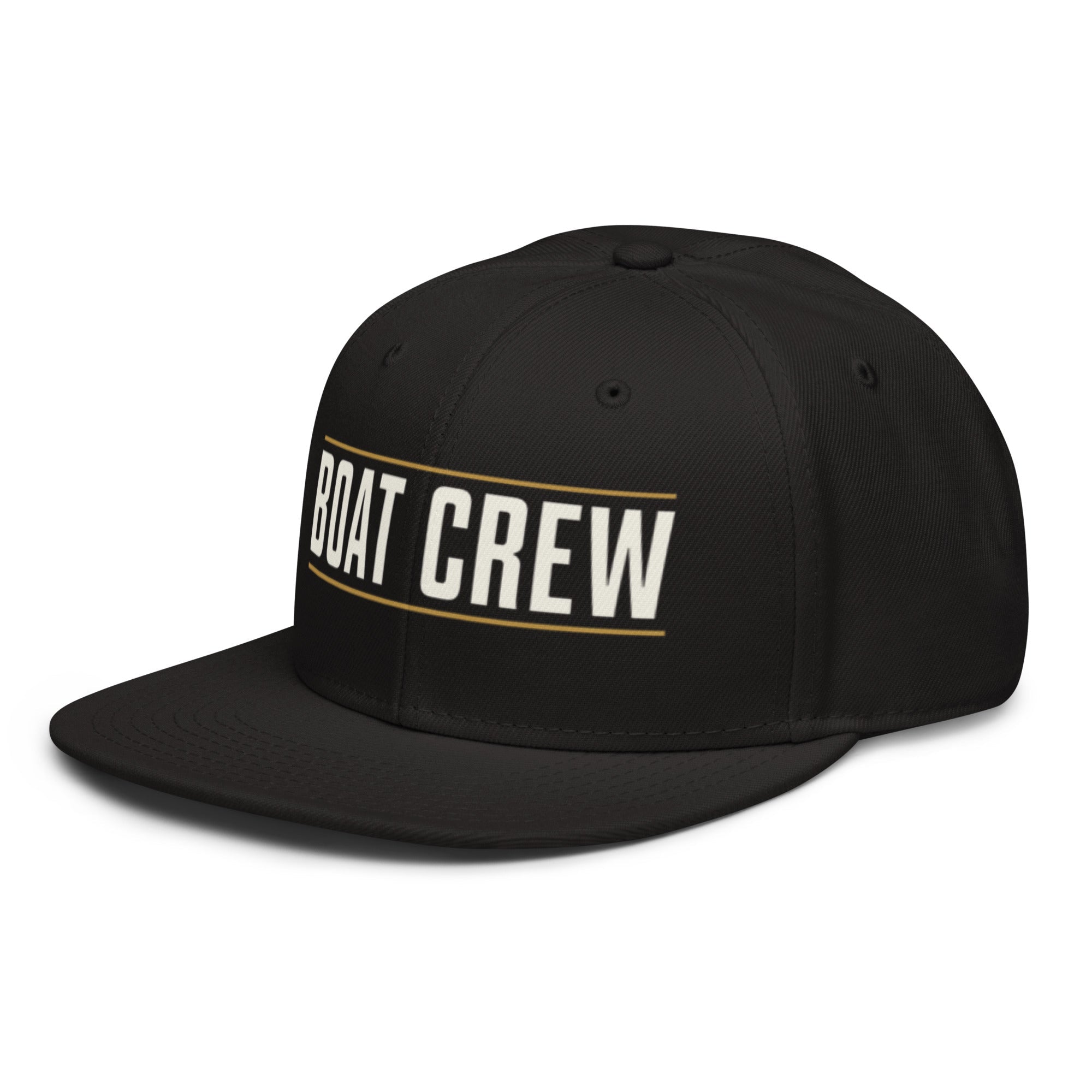 Boat Crew Wordmark Snapback Hat