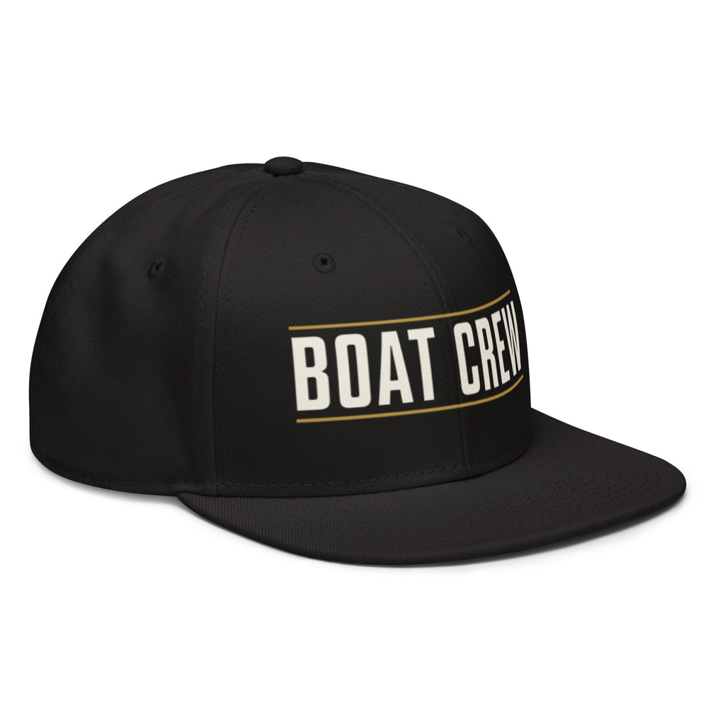 Boat Crew Wordmark Snapback Hat