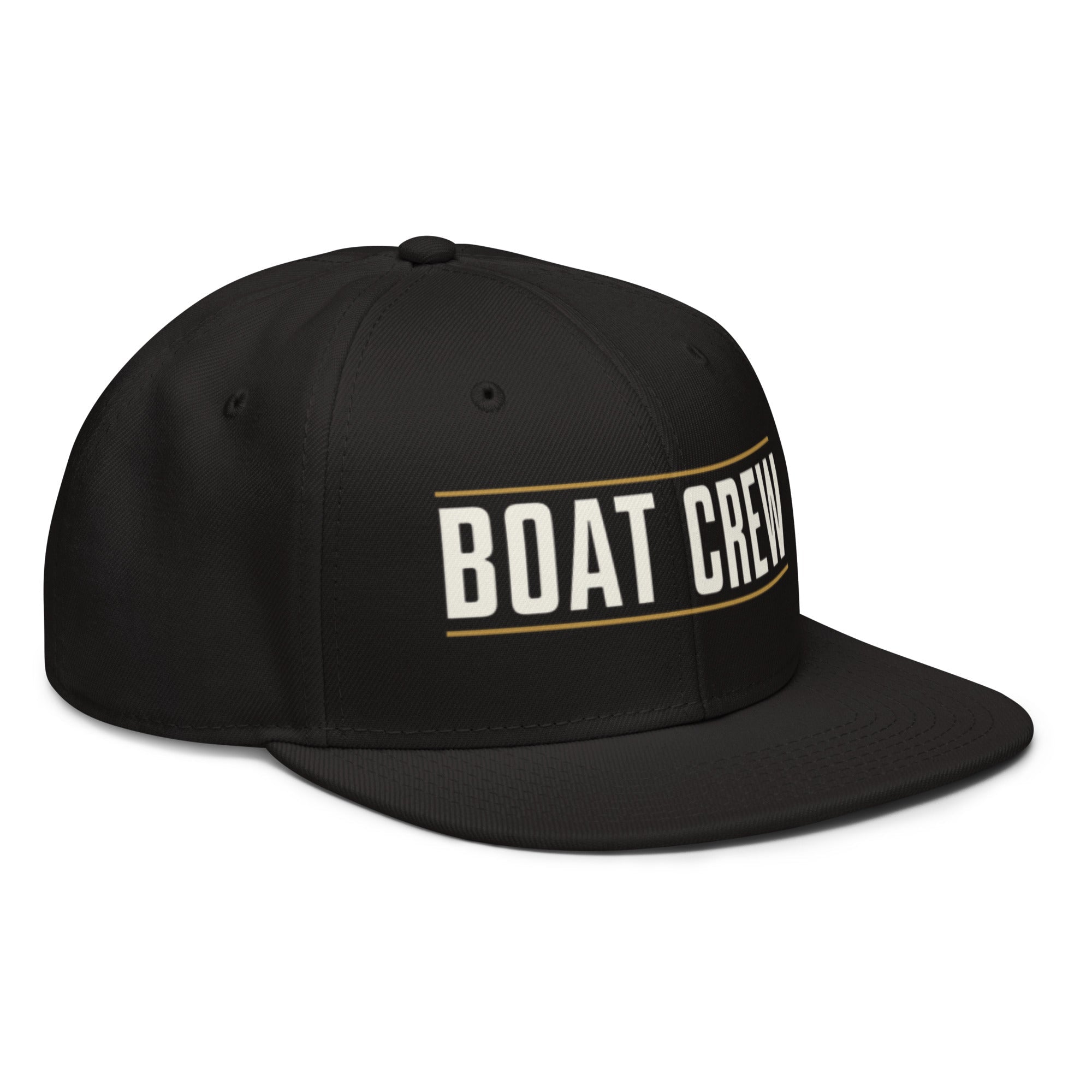 Boat Crew Wordmark Snapback Hat