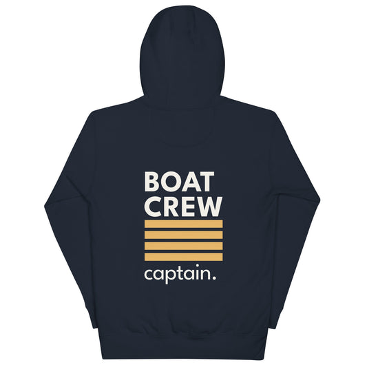 Boat Crew Captain Hoodie | Crew Ranks Series by Boat Crew Co.