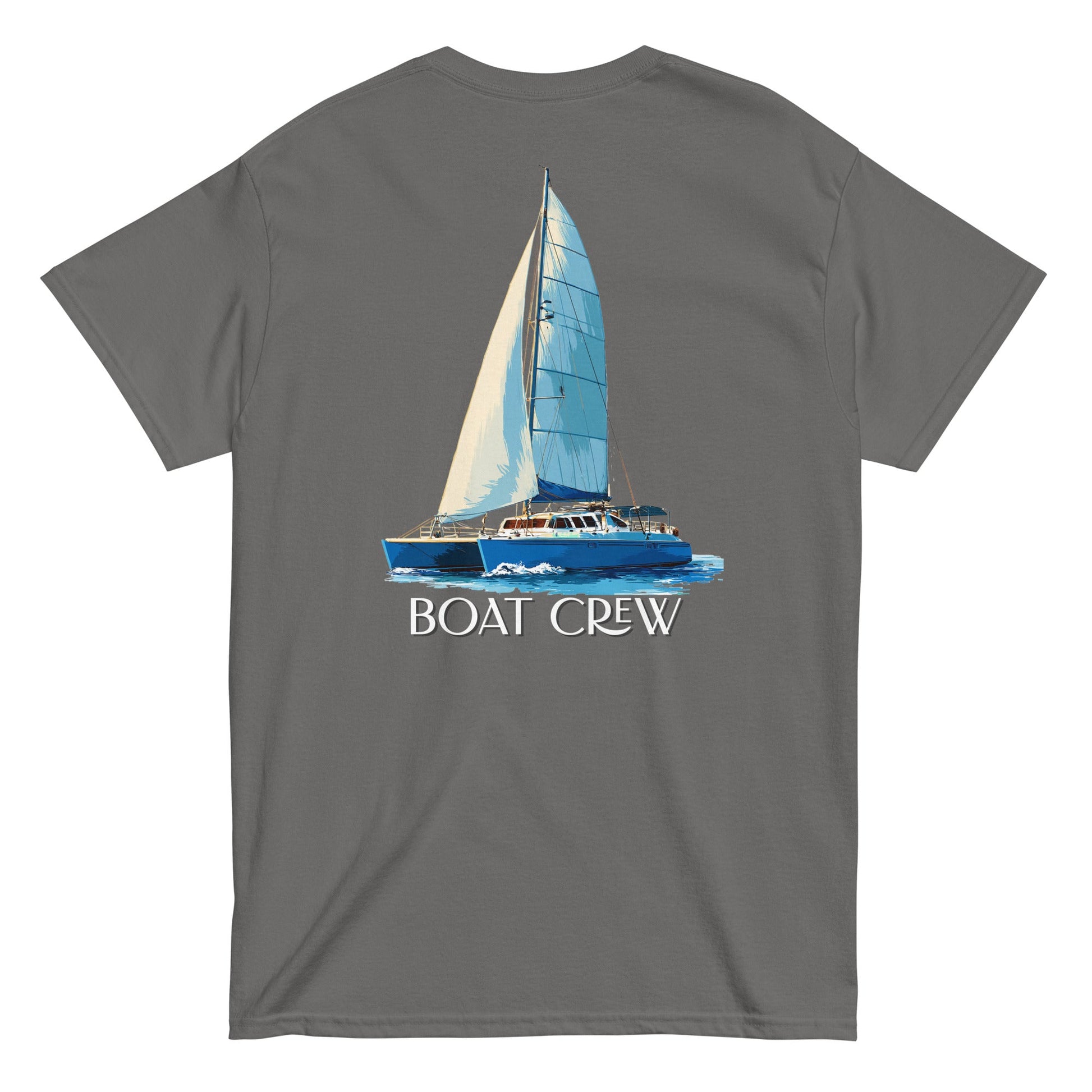 Boat Crew Co. Catamaran Sailboat shirt – Fleet Collection nautical tee