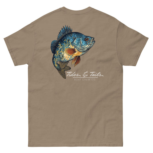 Crappie Shirt | Tides & Tails Collection by Boat Crew Co.