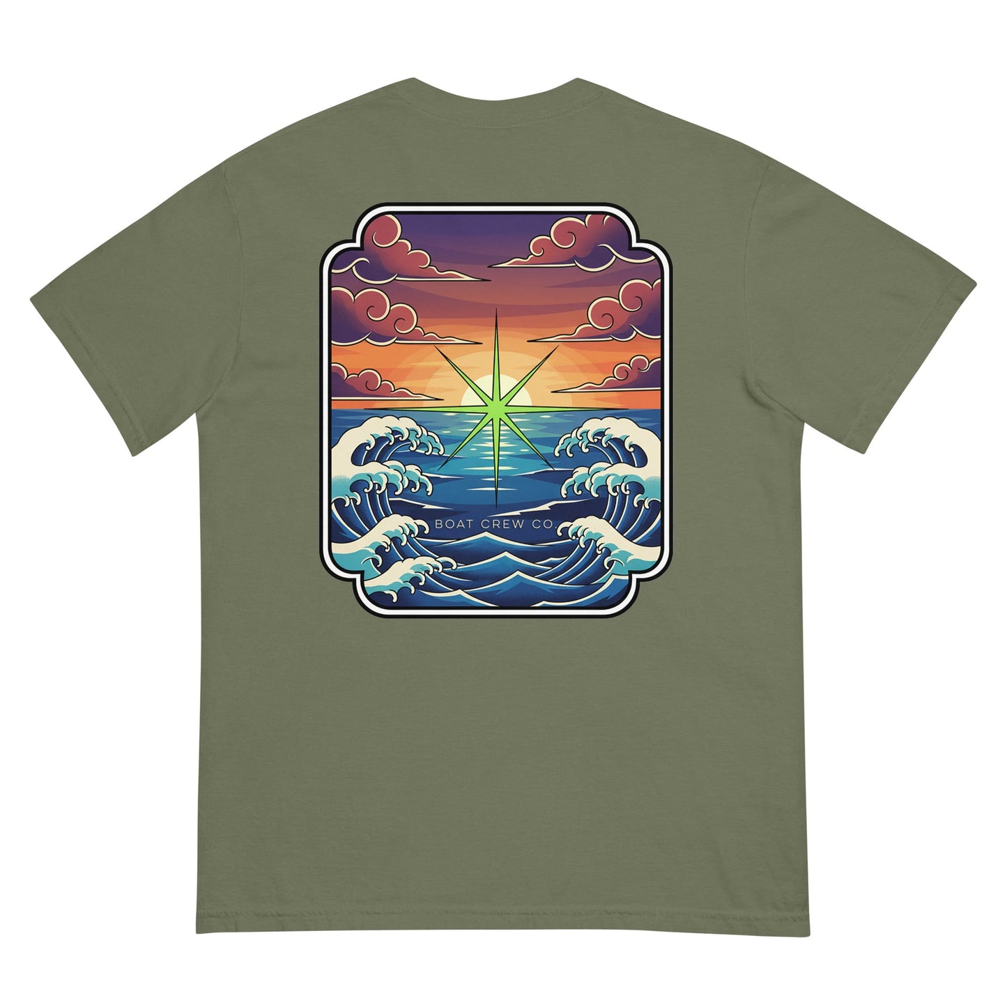 Green Flash Shirt | Nautical Sunset Tee by Boat Crew Co.