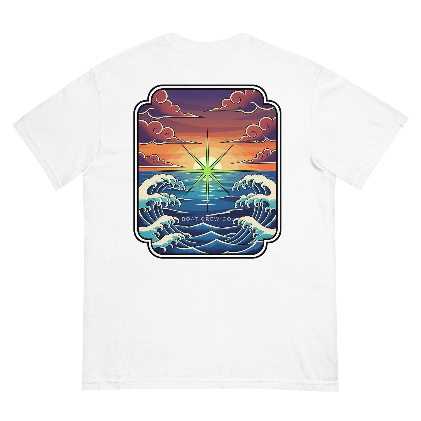 Green Flash Shirt | Nautical Sunset Tee by Boat Crew Co.