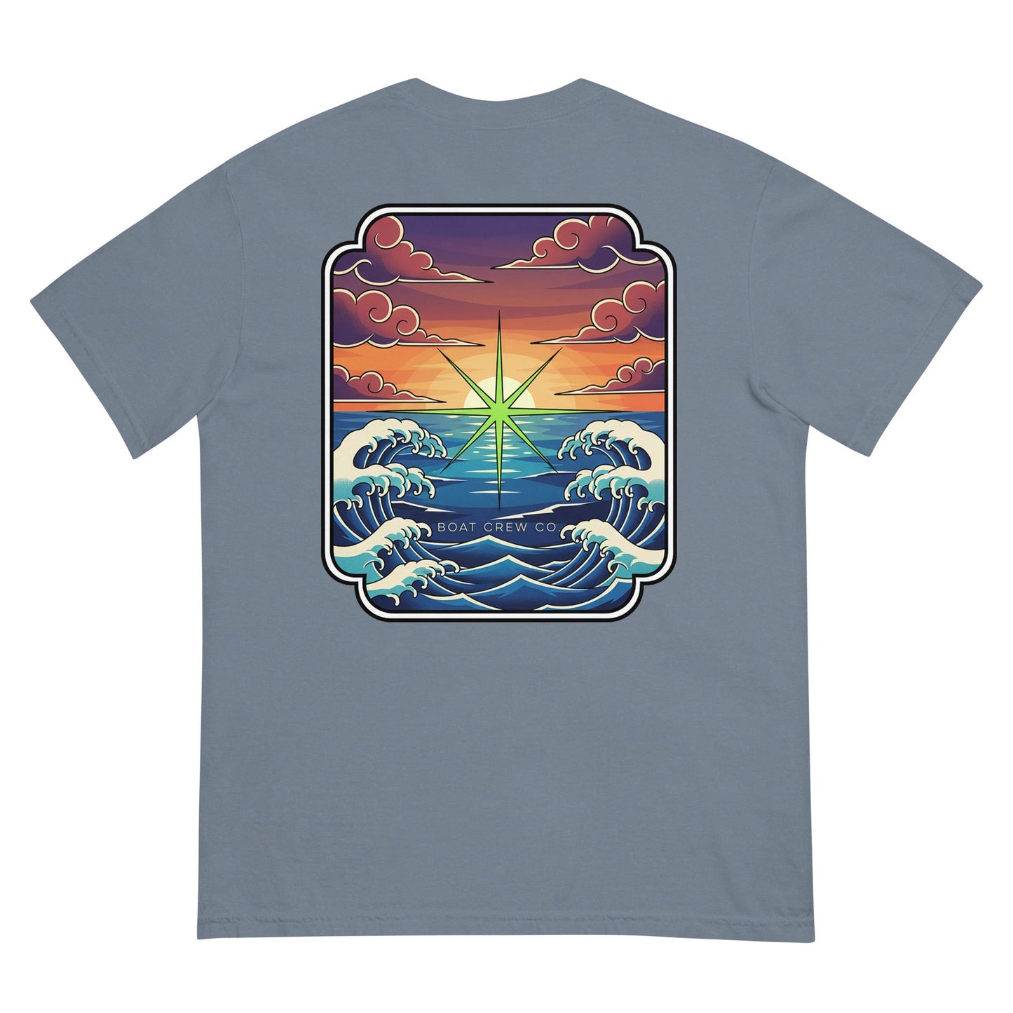 Green Flash Shirt | Nautical Sunset Tee by Boat Crew Co.