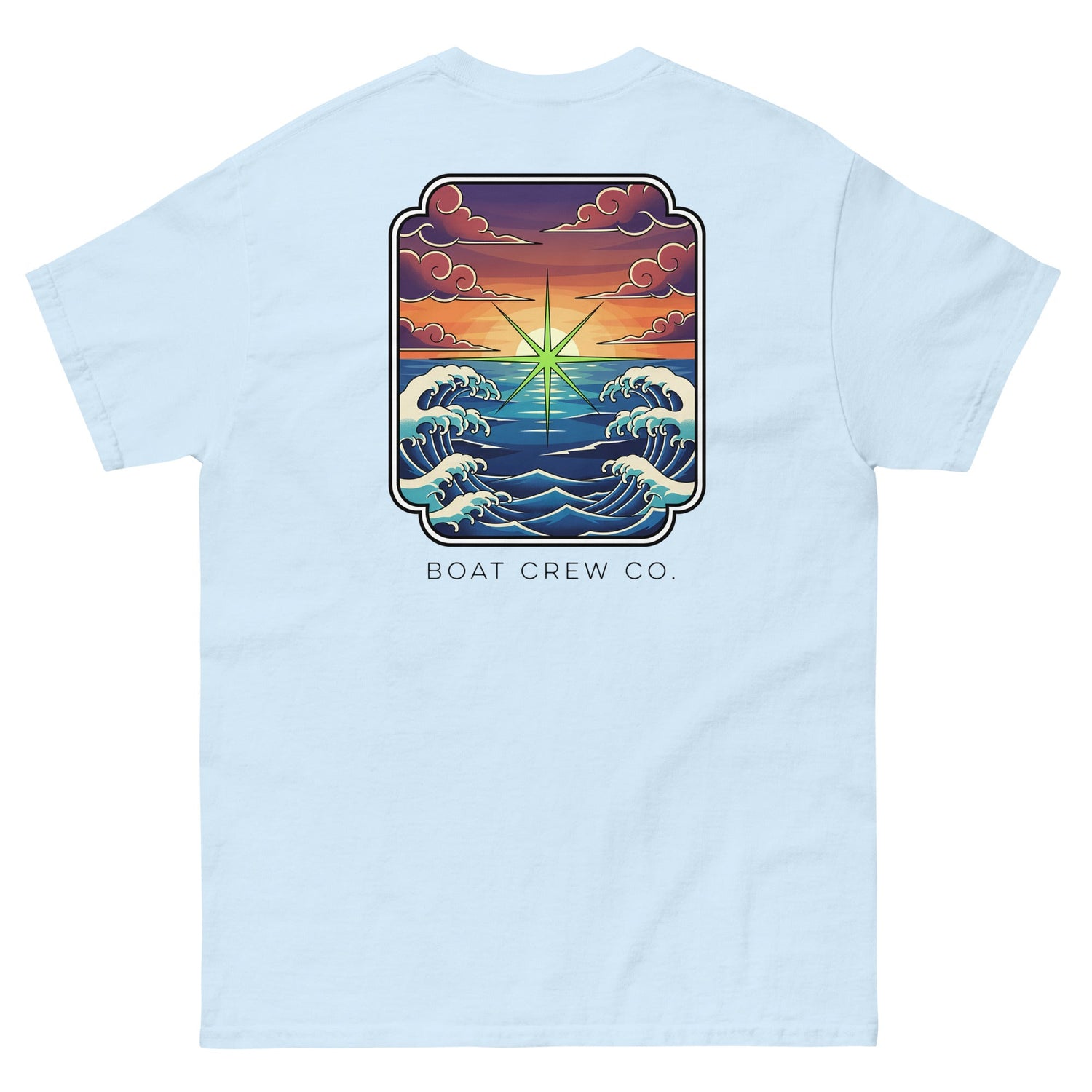 Green Flash Shirt | Nautical Sunset Tee by Boat Crew Co.