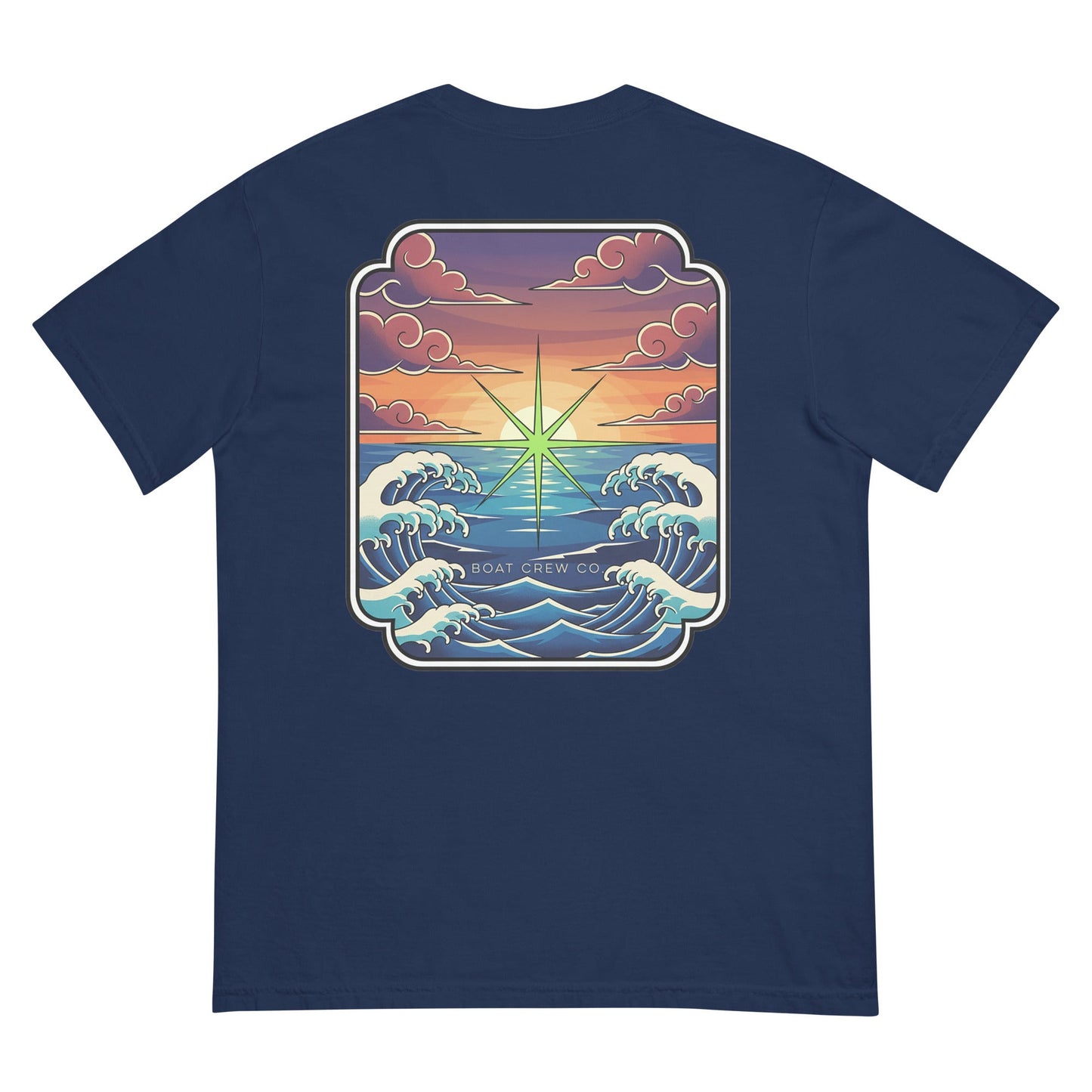 Green Flash Shirt | Nautical Sunset Tee by Boat Crew Co.