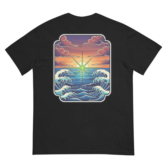 Green Flash Shirt | Nautical Sunset Tee by Boat Crew Co.